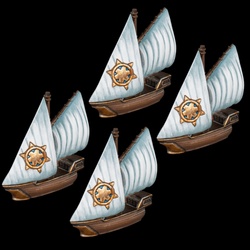 Mantic Games Armada - Basilean Sloop Squadrons