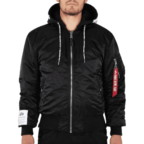 Alpha Industries Bunda  MA-1 ZHP černá S