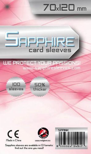 Red Glove Obaly na karty Sapphire Pink - (70x120 mm) 100 ks
