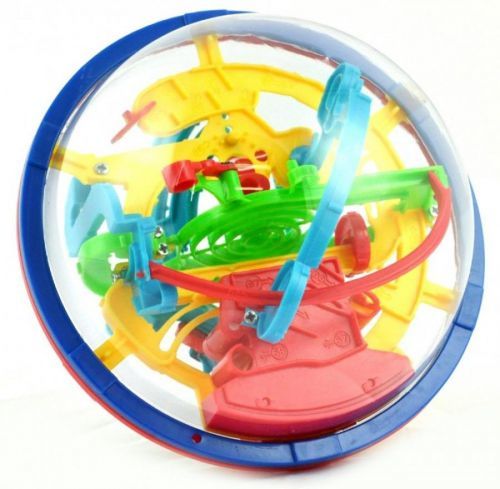 Popron.cz Hlavolam Intellect Ball 100 překážek