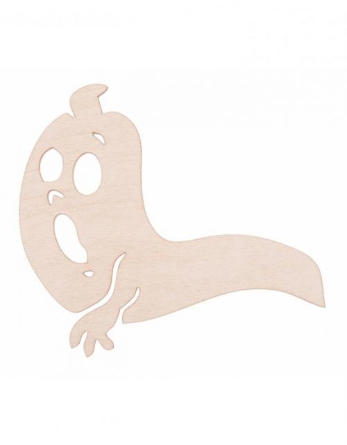 FK dřevěná ozdoba (duch) - 13x12 cm