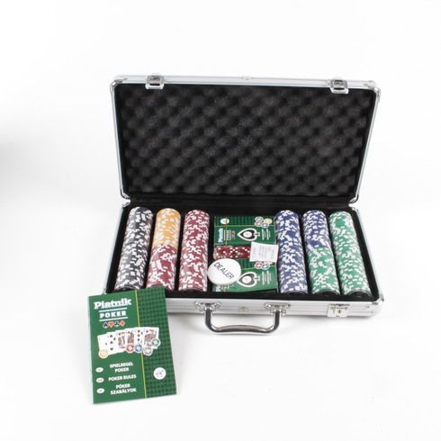 Piatnik Poker Set 300 High Gloss Chips