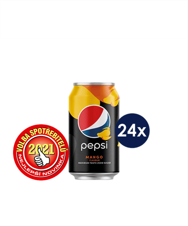Pepsi Mango 0,33 l - 24 ks/balení