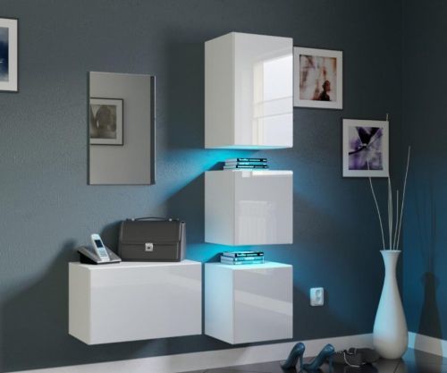 Ral Předsíňová stěna Sofi 1 - bílý lesk