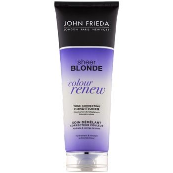 John Frieda Sheer Blonde Colour Renew tónovací kondicionér pro blond vlasy  250 ml