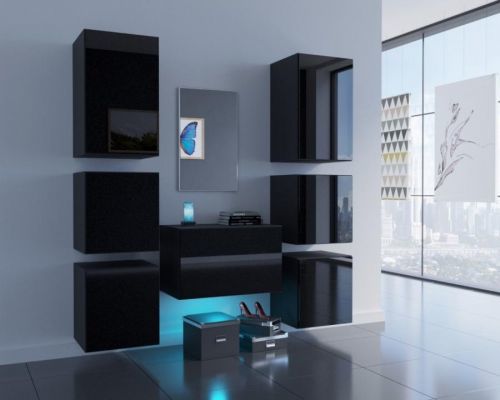 Ral Předsíňová stěna Paris 2 - Černý lesk