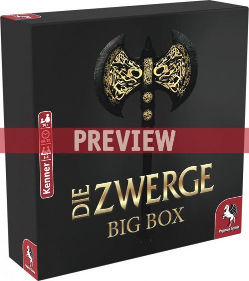 Pegasus Spiele The Dwarves Big Box DE / Die Zwerge Big Box