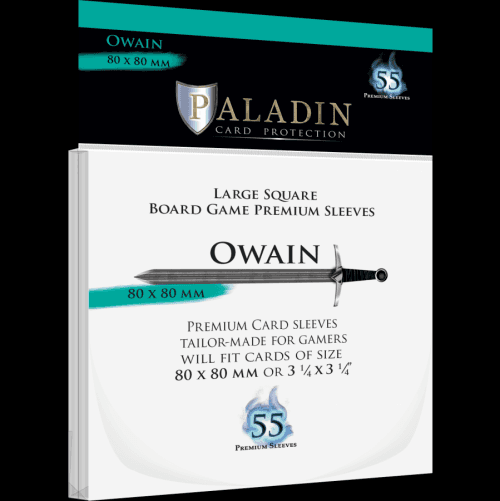Board&Dice Obaly na karty Paladin: Owain (80x80mm) 55 ks