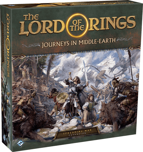 Fantasy Flight Games The Lord of the Rings: Journeys in Middle-Earth Spreading War Expansion