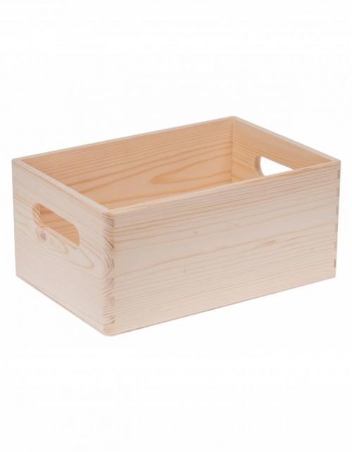 FK Úschovný dřevěný box 30x20x14 cm - Přírodní