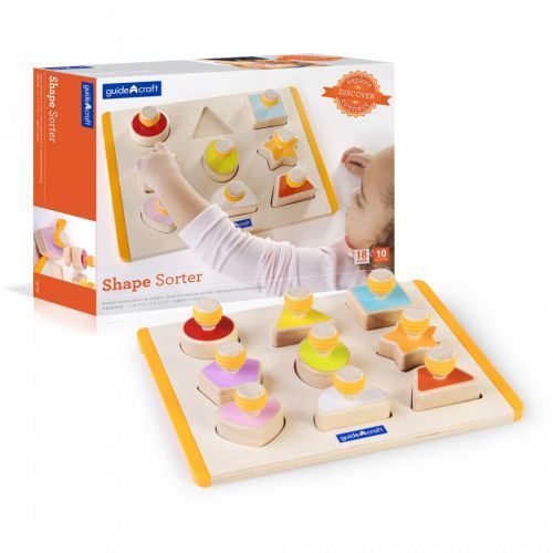 GuideCraft Třídění tvarů  / Shape Sorter