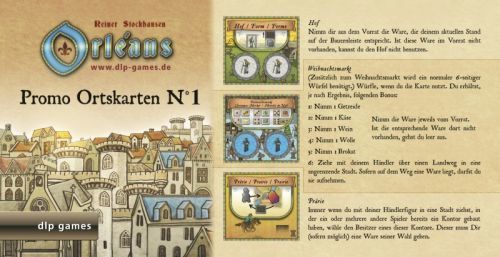 dlp Games Orléans: Ortskarten Promo Edition 1