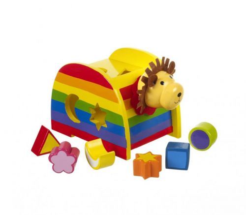 Orange Tree Toys Vkládačka lev pro nejmenší / Lion Shape Sorter