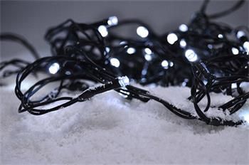 Venkovní vánoční řetěz Solight 500 LED 50 m - bílý