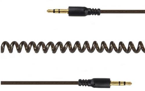 Gembird kabel spirála audio JACK 3,5mm samec/ JACK 3,5mm samec 1.8m