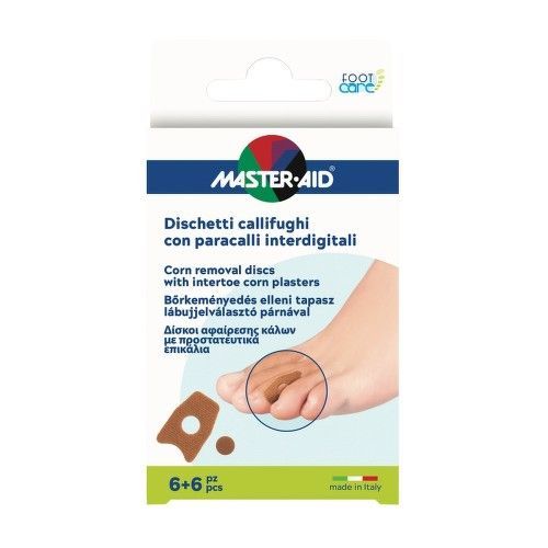 FOOT Care Náplasti na kuří oka mezi prsty 6+6ks