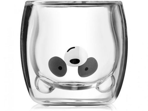 Sklenice s dvojitým sklem zvířátko Zvířátka: Panda