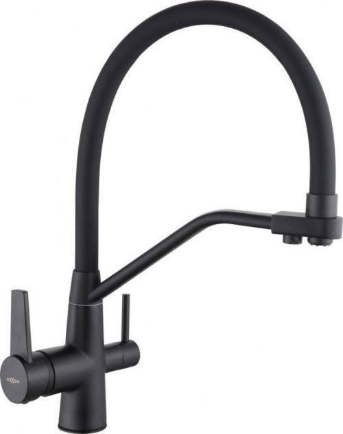 MEXEN Duo černá dřezová baterie 671701-70