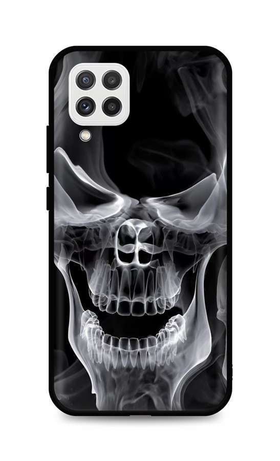 Kryt TopQ Samsung A22 silikon Deadly Smoke 61075