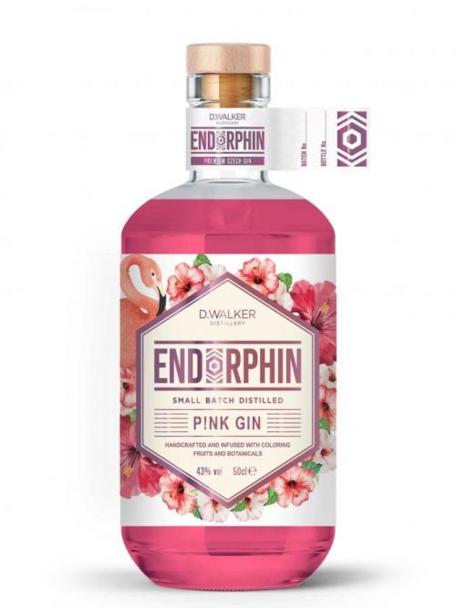 Endorphin gin Endorphin Pink Gin 43% 0,5l