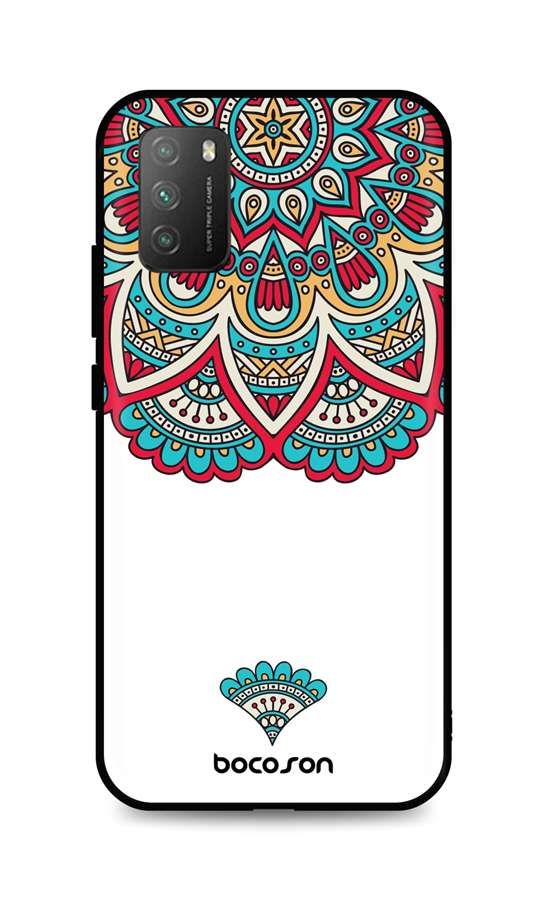 Kryt TopQ Xiaomi Poco M3 3D silikon Barevný motiv 60596