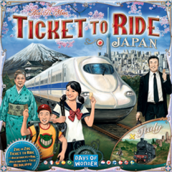 Days of Wonder Ticket to Ride - Japan & Italy: Map Collection