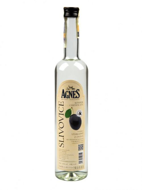 Agnes Zelená Bohdaneč Agnes Slivovice (kosher) 45% 0,5l