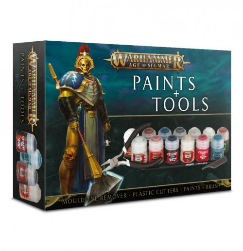 Age of Sigmar Citadel Paint + Tools