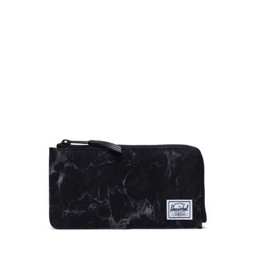 peněženka HERSCHEL - Jack Large RFID Black Marble (04896)