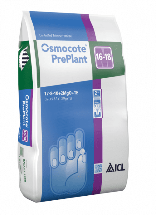 ICL Osmocote Pre Plant 16-18M 25 kg 17-8-10+2MgO+TE