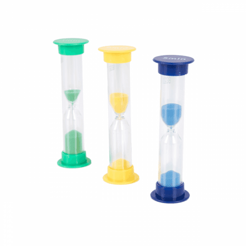 TickiT Sada mini přesýpacích hodin 1/3/5/ min (3 ks) / Mini Sand Timers Set 1/3/5 min (3 pc)