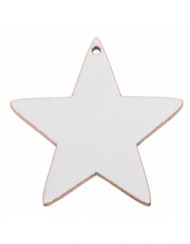 FK Dřevěná ozdoba (hvězda) - 5x5 cm
