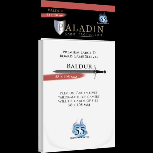 Board&Dice Obaly na karty Paladin: Baldur (58x108mm) 55 ks