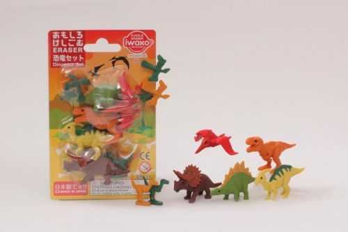 Iwako Gumy / Dinosaurs Set (9 PCS)