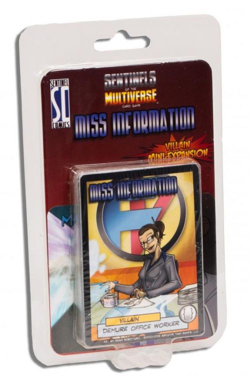 Greater Than Games Sentinels of the Multiverse: Miss Information Villain Mini-Expansion