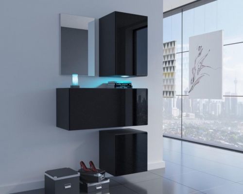 Ral Předsíňová stěna Vegas 2 - Černý lesk