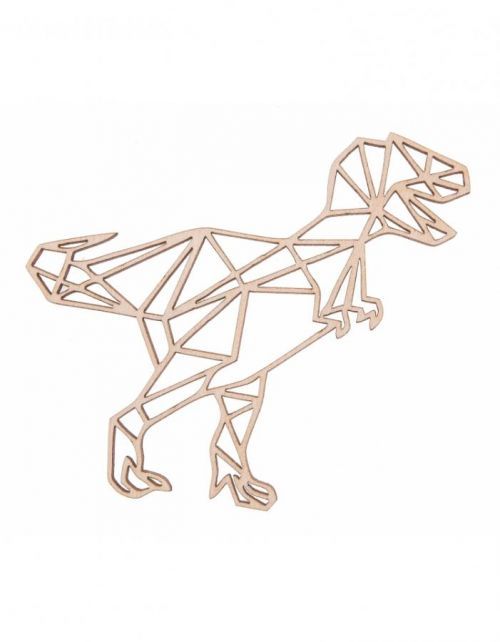 FK dřevěná ozdoba (dinosaurus) - 11x10 cm