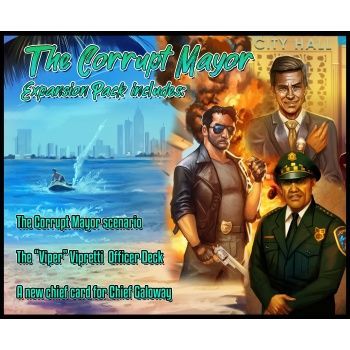 BLack Key Games Code 3: The Corrupt Mayor Expansion Pack