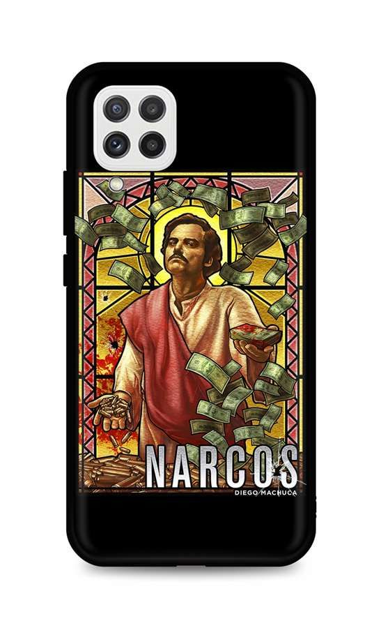 Kryt TopQ Samsung A22 silikon Narcos 61091