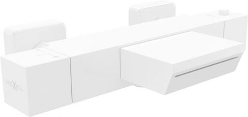 MEXEN Cube termostatická vanová baterie White 77360-20
