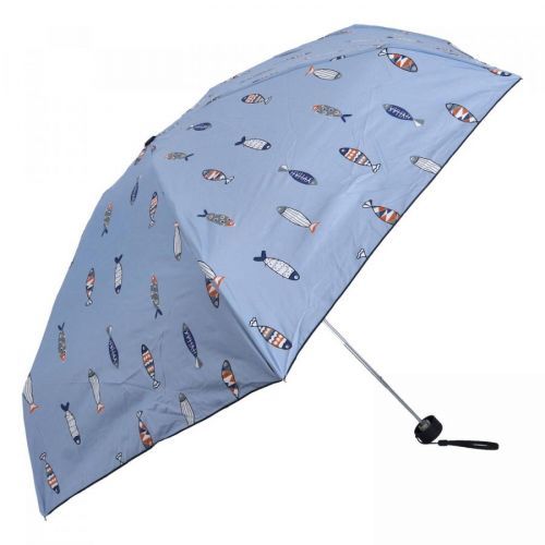 Deštník Fish, světle modrý