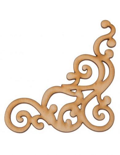 FK Dřevěná ozdoba (ornament) - 10x9 cm