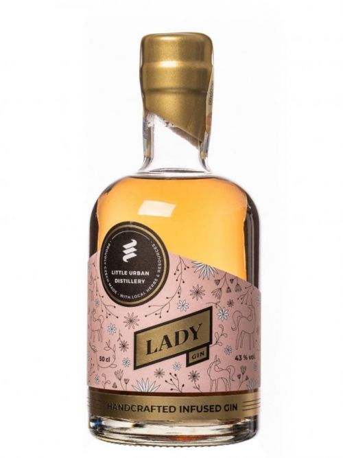 Little Urban Distillery Little Urban Lady gin 43% 0,5l