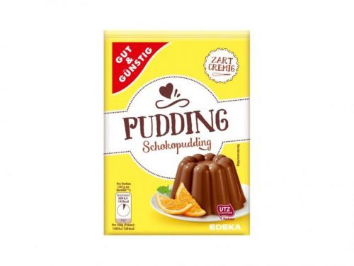 Gut und Günstig (Německo) G&G Čokoládový pudink 3 x 41g