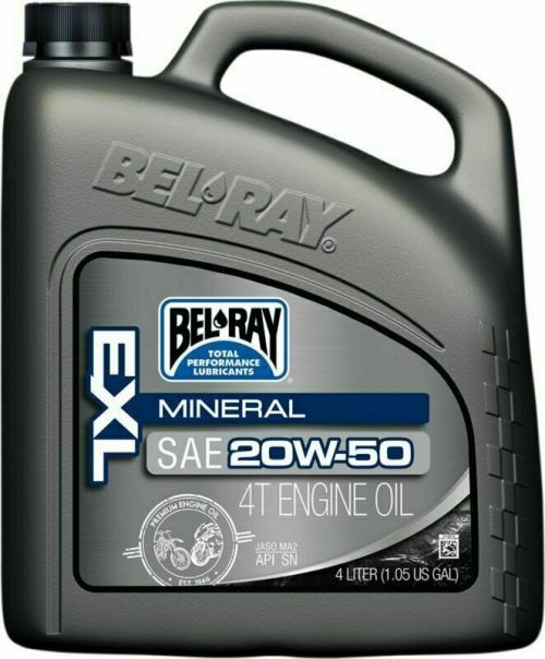 Bel-Ray EXL Mineral 4T 20W-50 4L Motorový olej