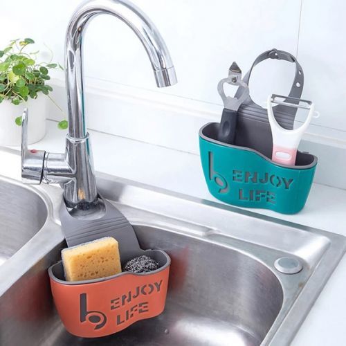 Designový držák na mycí prostředky - bílý