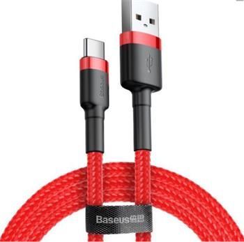 Baseus CATKLF-B09 Cafule Cable USB-C 3A 1m Red/Red