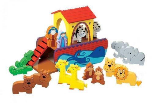 Orange Tree Toys Hrací set - Noemova Archa / Noah's Ark