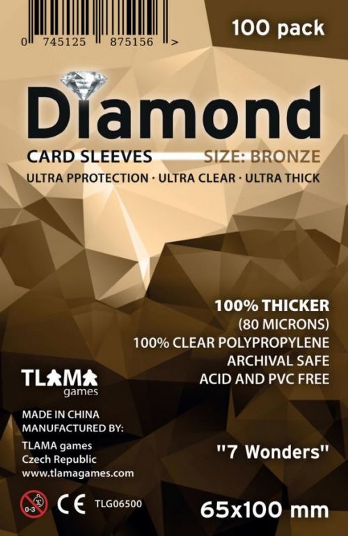 TLAMA games Obaly na karty Diamond Bronze: 