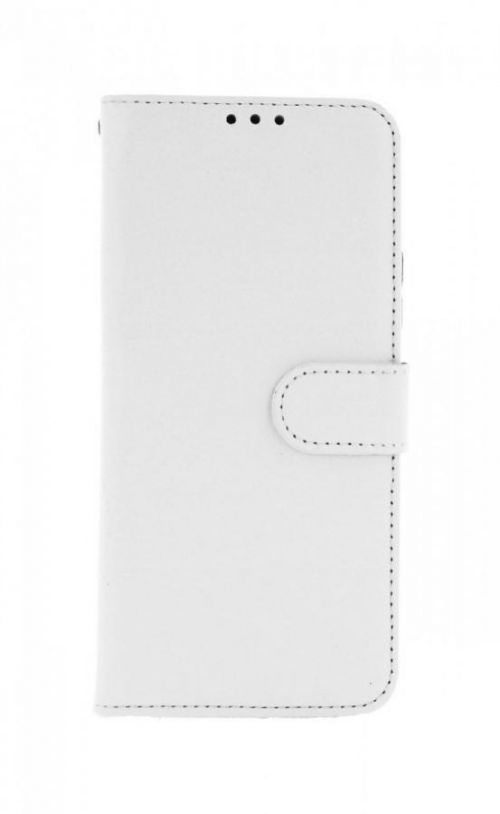 Pouzdro TopQ Xiaomi Mi 11 Lite knížkové bílé s přezkou 61144